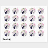 Desiree01 Ronde Sticker (Vel)