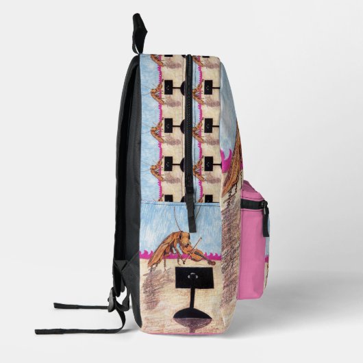 Desiree Bedrukte Rugzak (Links)