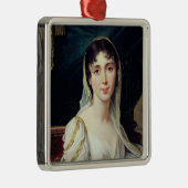 Desiree Clary Queen of Sweden, 1807 Metalen Ornament (Rechts)