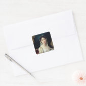 Desiree Clary Queen of Sweden, 1807 Vierkante Sticker (Envelop)