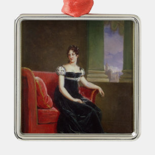 Desiree Clary Queen of Sweden Metalen Ornament