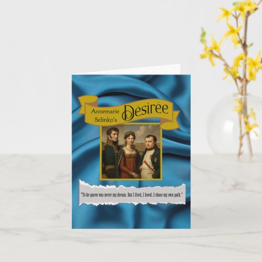 Desiree Note Kaart (Gele Bloem)