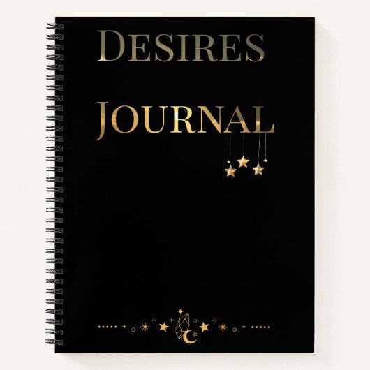 Desires Journal Notitieboek (Voorkant)