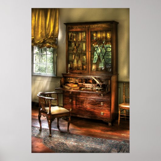 Desk - De studie Poster (Voorkant)