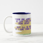 Desk Jockey Coffee-Mok Tweekleurige Koffiemok (Links)