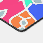 Desk Mat, An elegant multicolor classic design  De Bureaumat (Hoek)