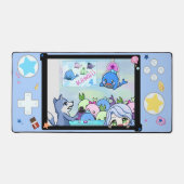 Desk Mat Blue (Voorkant)