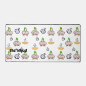 Desk Mat Chef Kitchen Garlic (Voorkant)