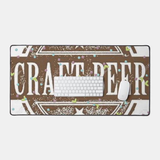 Desk Mat Craft Bier (Keyboard & Muis)