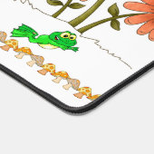 Desk Mat Frog Leaping Mushroom Natuur (Hoek)