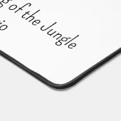 Desk Mat Giraffe Leeuw Oerwoud Dieren (Hoek)