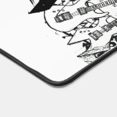 Desk Mat gitaar liefhebber (Hoek)