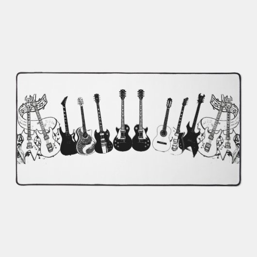 Desk Mat gitaar liefhebber (Voorkant)