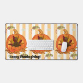 Desk Mat Happy Thanksgiving Turkije (Keyboard & Muis)