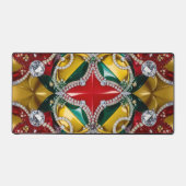 Desk Mat met kleuren van Los Angeles (Voorkant)