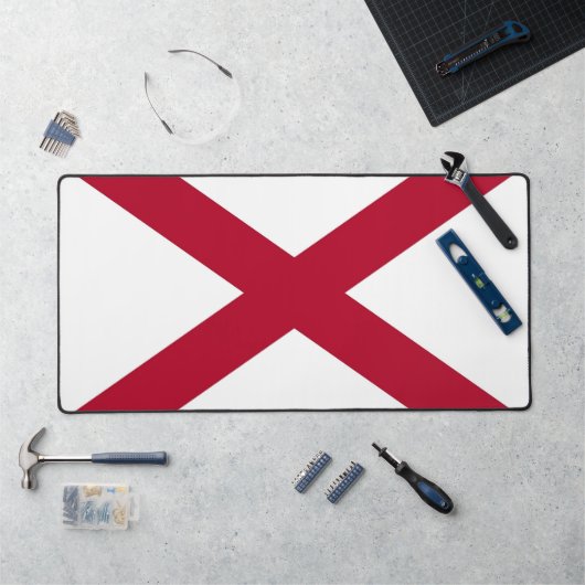 Desk Mat met vlag van Alabama, Verenigde Staten (Werkstation)