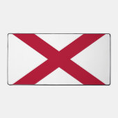 Desk Mat met vlag van Alabama, Verenigde Staten (Voorkant)