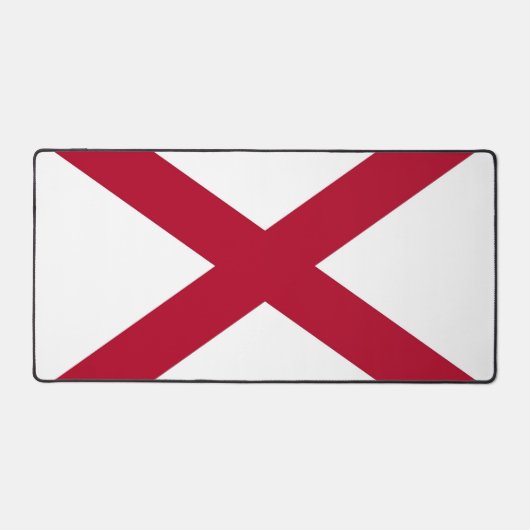 Desk Mat met vlag van Alabama, Verenigde Staten (Voorkant)