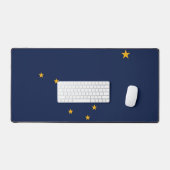 Desk Mat met vlag van Alaska, Verenigde Staten (Keyboard & Muis)