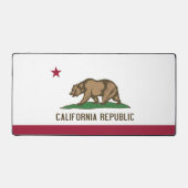Desk Mat met vlag van Californië, VS (Voorkant)