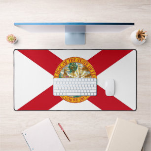 Desk Mat met vlag van Florida, Verenigde Staten