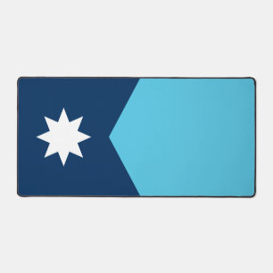Desk Mat met vlag van Minnesota, Verenigde Staten