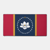 Desk Mat met vlag van Mississippi, Verenigde State (Voorkant)