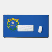 Desk Mat met vlag van Nevada, Verenigde Staten (Keyboard & Muis)