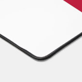 Desk Mat met vlag van North Carolina, Verenigde St (Hoek)