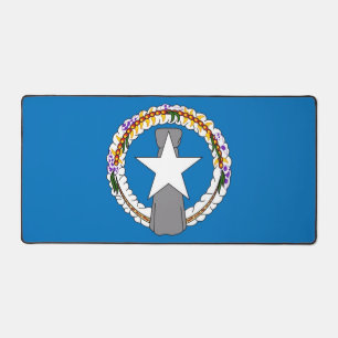 Desk Mat met vlag van Northern Mariana, Verenigde