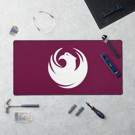 Desk Mat met vlag van Phoenix, USA (Werkstation)