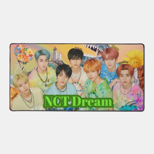 Desk Mat Mouse Pad NCT Dream (Voorkant)