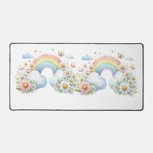 Desk Mat-Spring Floral Desk Pad (Voorkant)