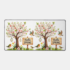 Desk Mat-Spring Floral Desk Pad