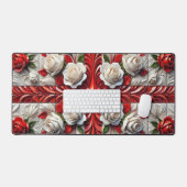 Desk Mat with colors of flag of England, UK (Keyboard & Muis)