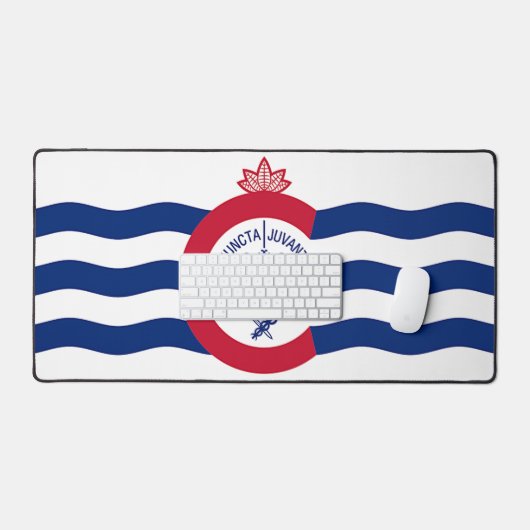 Desk Mat with flag of Cincinnati, USA (Keyboard & Muis)