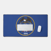Desk Mat with flag of Utah State, USA (Keyboard & Muis)