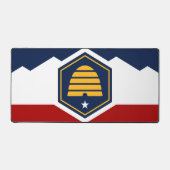 Desk Mat with flag of Utah, USA (Voorkant)