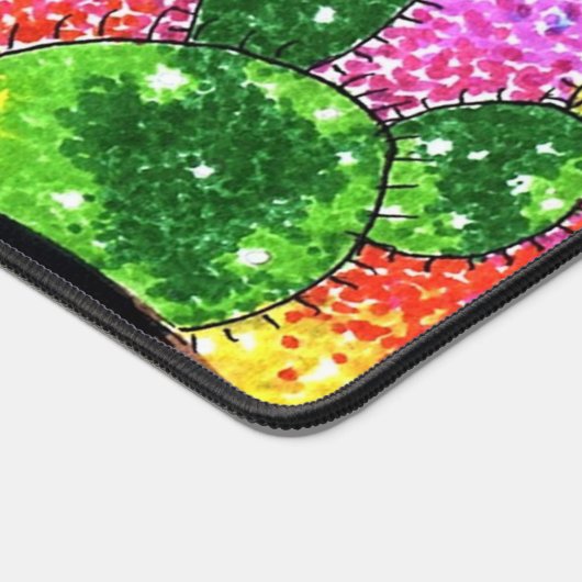 Desk Mat - Woestijnzonsondergang (Hoek)