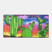 Desk Mat - Woestijnzonsondergang (Voorkant)