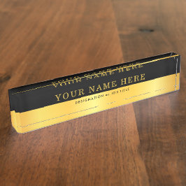 Desk Naam Bord voor Kantoor Naambordje