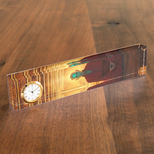 Desk Naambordje (Zijkant)