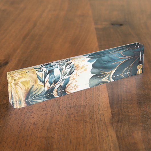 Desk Naambordje (Zijkant)