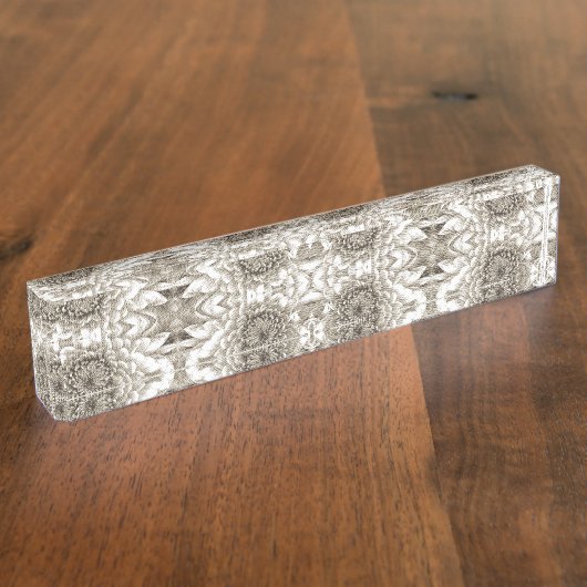 Desk Naambordje (Zijkant)