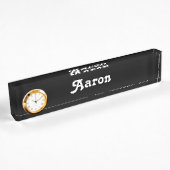Desk Name Bord Aaron Naambordje