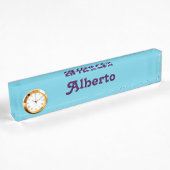 Desk Name Bord Alberto Naambordje