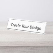 Desk Name Bord Bureau Naambordje (Voorkant)