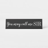 Desk Name Bord Bureau Naambordje (Voorkant)