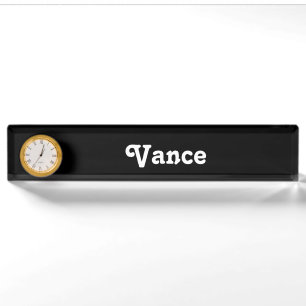 Desk Name Bord Vance Naambordje