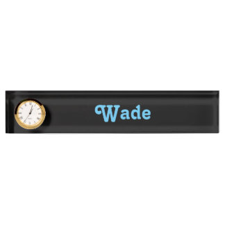 Desk Name Bord Wade Naambordje
